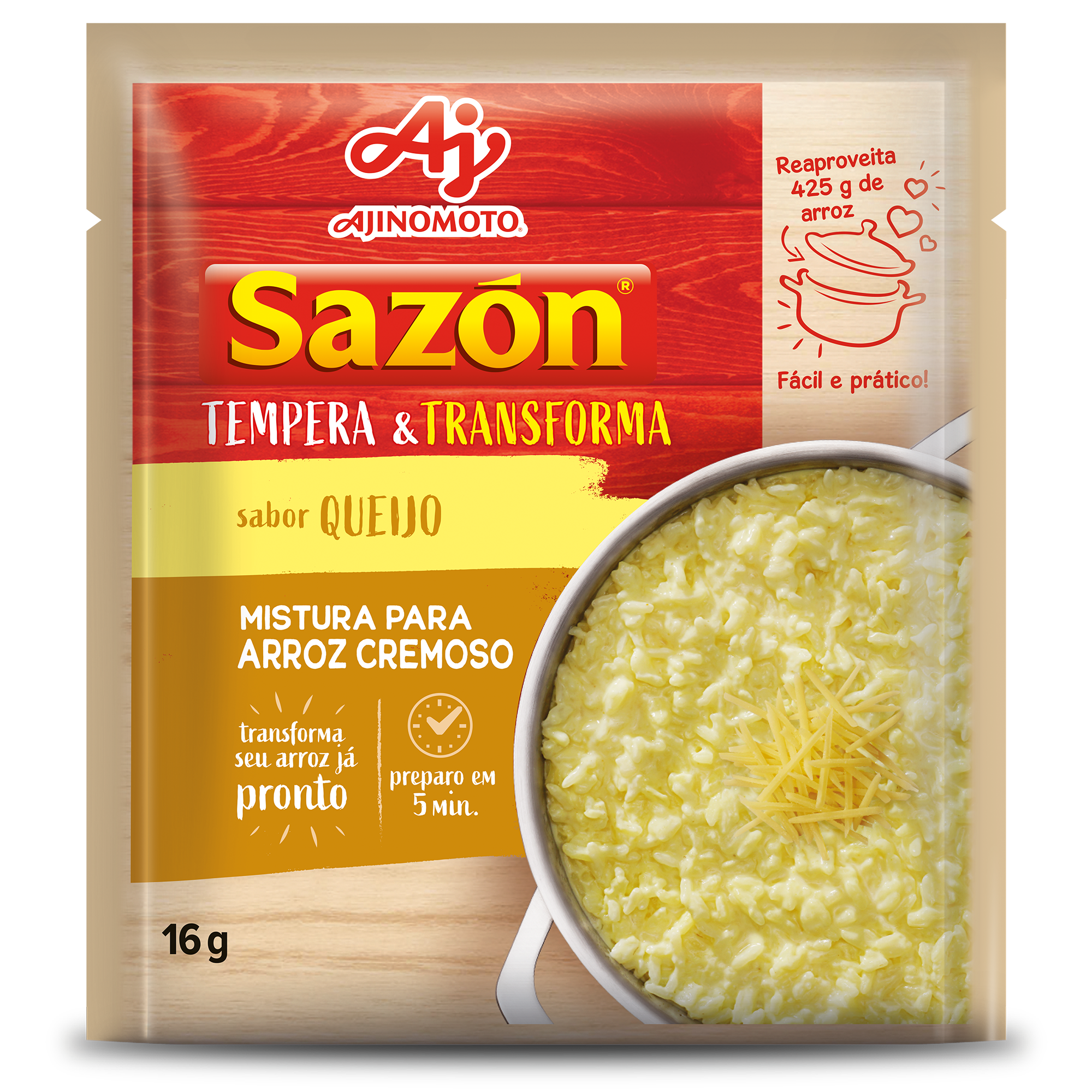 Imagem do Produto Tempero SAZÓN SAZÓN® Tempera & Transforma Queijo