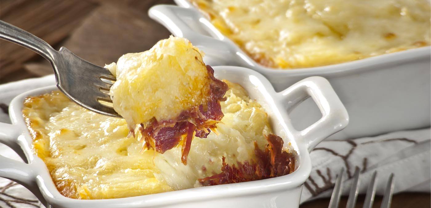 Escondidinho de macaxeira